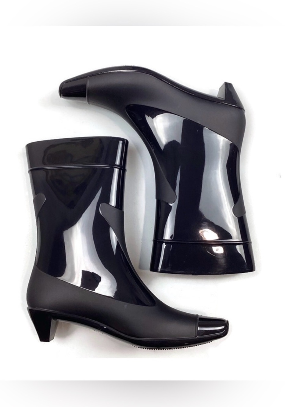 Jeffrey Campbell Drench Waterproof Rainboots Size 8 NWOT with imperfections